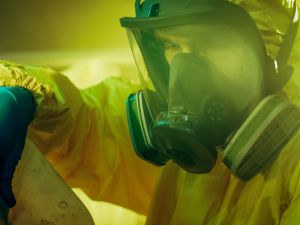 Man in suit for H2S training in New York